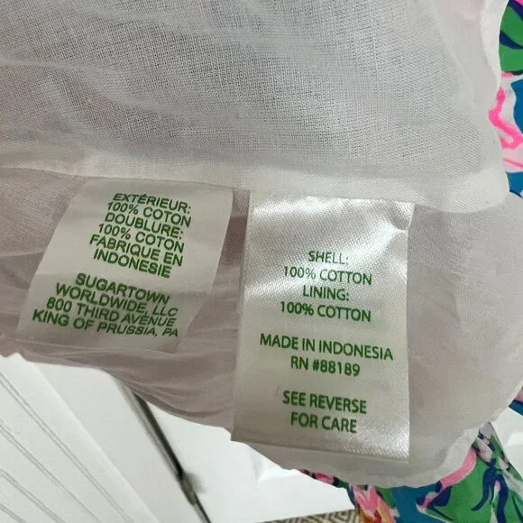 Lilly Pulitzer Trina Dress - Rose To The Occasion - Size XS - NEW - Picture 7 of 7